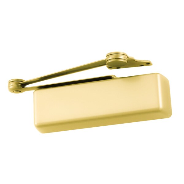 4111-HEDA LH BRASS Surface Closers